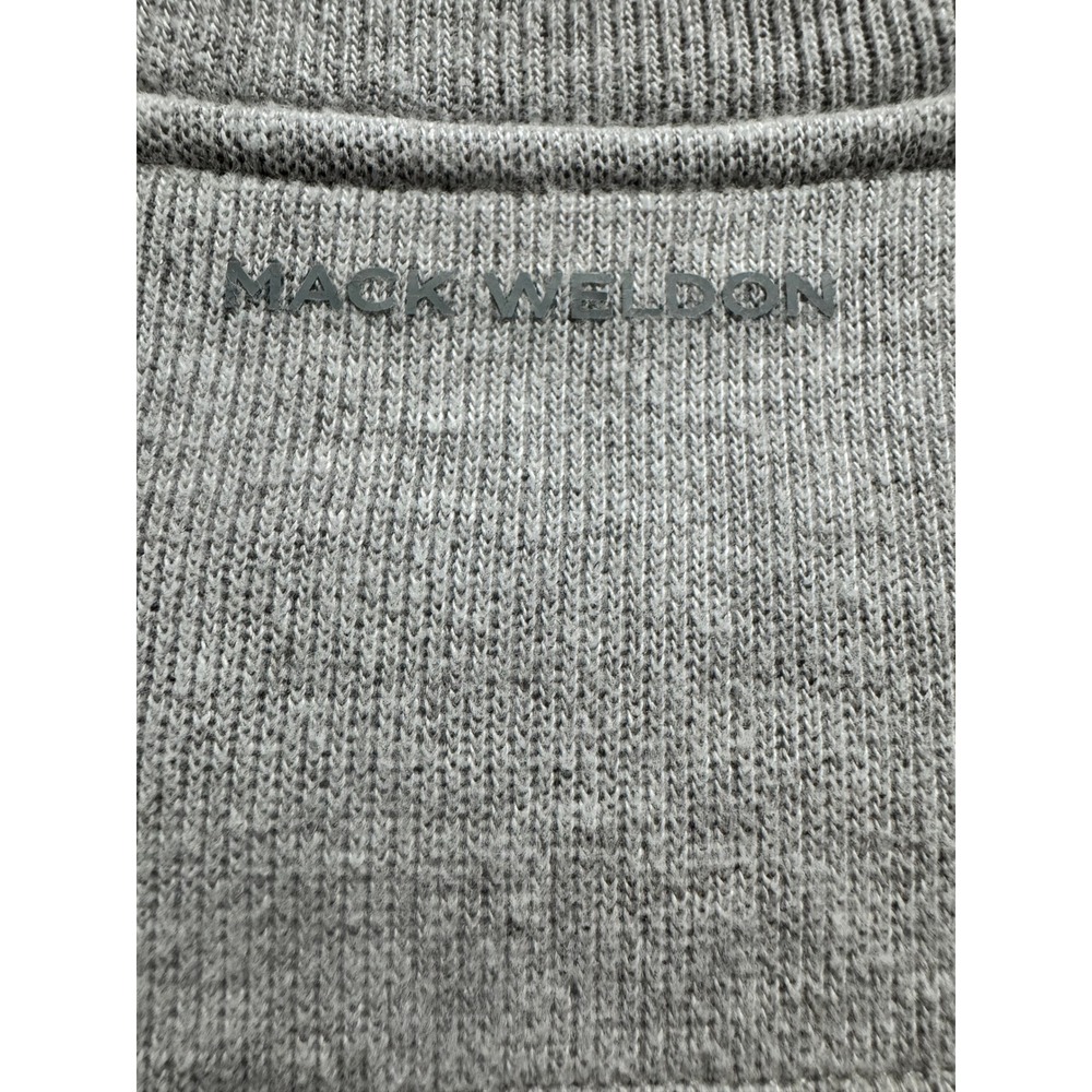 Mack Weldon Ace Crew‎ Sweatshirt Light Heather Grey Men's Small - Picture 6 of 6
